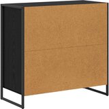  Kreveta Crni hrast 79 x 36 x 75.5 cm Konstruirano drvo | shoptok.hr