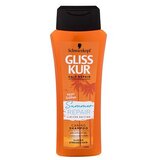 Schwarzkopf Gliss Kur Summer Repair šampon za poškodovane lase 250 ml za ženske | Shoptok.si