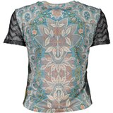 Desigual SHORT SLEEVE T-SHIRT WOMEN BLUE | Shoptok.si