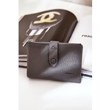  Eco Leather Women's Wallet Dark Gray Bronica Cijene