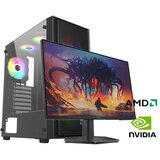  Gaming računar Intel i5-14400F, 16GB, 1TB, RTX 5060 8GB i Monitor Dell SE2425HG | Eponuda.ba