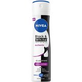 Nivea Black & White Invisible Authentic dezodorans u spreju 150ml Cene