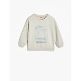 Koton Sweatshirt Summer Theme Printed Long Sleeve Crew Neck Cotton cene