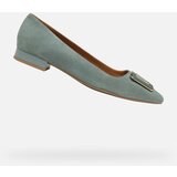 Geox Light green women's ballet flats Charyssa - Women's Cijene