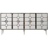Hanah home cagla - white, silver whitesilver console | ePonuda.com