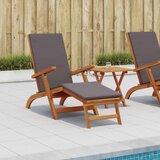  Ležaljka koja se može preklopiti i nagnuti 2 pcs Tamnosiva | shoptok.hr