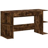 vidaXL Radni stol boja dimljenog hrasta 140x50x75 cm konstruirano drvo | shoptok.hr