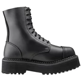 Škornji 90722BLACK Črna