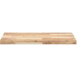 Stolna ploča 80x50x4 cm pravokutna od masivnog drva bagrema | shoptok.hr