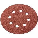 Conmetall set perforiranih kružnih šmirgli COM106080 - 125 mm / 80 - 6 komada | ePonuda.com