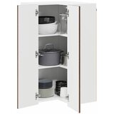  Zidni kutni ormar Lucca Smeđi hrast 57 x 57 x 100 cm | shoptok.hr