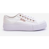 Lee Cooper White Women's Platform Sneakers | Shoptok.si