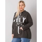 RELEVANCE Sweatshirt-RV-BL-7166.78P-dark khaki | Shoptok.si