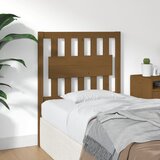  Uzglavlje za krevet boja meda 80,5x4x100 cm od masivne borovine | shoptok.hr