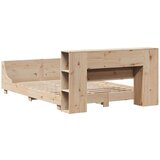 vidaXL Posteljni okvir brez vzmetnice 160x200 cm trdna borovina | Shoptok.si