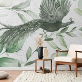  Foto tapeta - Flight of a Peacock - Third Variant 450x315 Premium | shoptok.hr