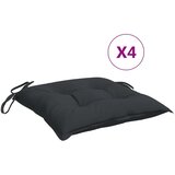 vidaXL Blazine za palete 4 kosi črne 50x50x7 cm oxford tkanina | Shoptok.si