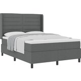 vidaXL Box spring krevet Tamno siva 160 x 200 cm tkanina | shoptok.hr