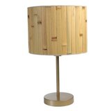 Opviq Stona lampa E27 Grlo, Hrast-zlato | Eponuda.ba