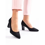 Sergio Leone Women's black pumps on a stiletto heel by | Shoptok.si