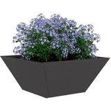  Vrtna saksija 5 pcs Crna 35 x 35 x 15 cm Čelična vrata | shoptok.hr