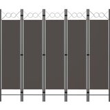 vidaXL Paravan 5-delni antraciten 200x180 cm Cene