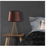Opviq Stona lampa Telis-5382, 28x28x55 cm, IP20, Smeđe-zlatna boja | Eponuda.ba