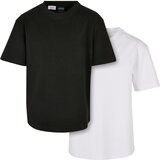 Urban Classics Kids Boys Heavy Oversized Tee 2-Pack white+black | shoptok.hr
