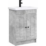 vidaXL Komplet pohištva za kopalnico Betonsko siva 78,5 x 37,5 x 81 cm, (5000246336) | Shoptok.si