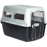 MP BERGAMO bracco travel 7 transporter za ljubimce sa plastičnom rešetkom, 102x73x76.5cm, sivo-crni Cene