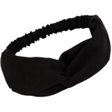 INF Stilska prekrižana traka za lase za šport in vsakodnevno uporabo Black, (21784152) | Shoptok.si