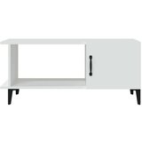  Stolić za kavu bijeli 90 x 50 x 40 cm od konstruiranog drva | shoptok.hr