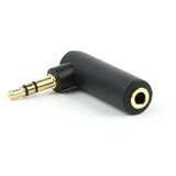 Audio adapter 3.5mm muški na 3.5mm ženski, 90 stepeni, GEMBIRD A-3.5M-3.5FL | Eponuda.ba
