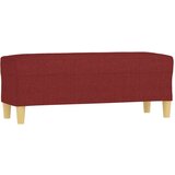  klop vinsko rdeča 100x35x41 cm blago, (20698436) | Shoptok.si