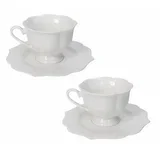 Set skodelica za čaj Queen / 2 kos / porcelan, (5000199342)