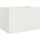 Maison Chic Cvetlično korito - Cvetlični Lonec belo 62x47x46 cm jeklo, (21790458) Cene