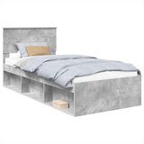  Okvir za krevet Beton 90 x 200 cm Konstruirano drvo | shoptok.hr