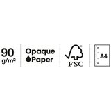 MiquelRius Kolegij blok A4 90g 80L spiralni crte Entredos Papaver Rhoedas MR4501 | shoptok.hr