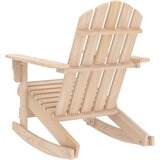 vidaXL Vrtna stolica za ljuljanje Adirondack od masivne jelovine | shoptok.hr