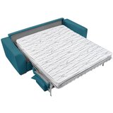 Bobochic Paris Plava sklopiva sofa od samta 225 cm Augustin – | shoptok.hr