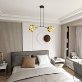 Visilica na sajli MOTIF 2xE14/10W/230V zlatna | Eponuda.com