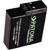 Patona baterija za gopro hero 5 / hero 6 / hero 7, 1250 mah kompatibilna | shoptok.hr
