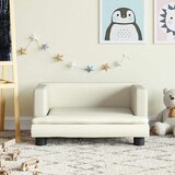  Dječja fotelja krem boja 60 x 40 x 30 cm umjetna koža | shoptok.hr