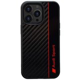 Audi CARBON FIBER STRIPE OVITEK ZA IPHONE 13 PRO MAX, ČRN, (21910888) | Shoptok.si