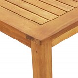  5-dijelni vrtni blagovaonski set 85x85x74 cm od masivnog bagremovog drva | shoptok.hr