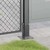  Postolja za stupove kvadratna 4 kom čelik presvučen prahom | shoptok.hr