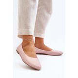 Kesi Women's ballerinas made of pink eco leather Tindomiel | Shoptok.si
