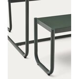 Kave Home Tamno zeleni metalni vrtni blagovaonski set za 4 osobe Sotil – | shoptok.hr