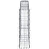  Lučne gabionske košare 9 kom 400x50x180/200cm pocinčano željezo | shoptok.hr