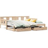 vidaXL Dnevni krevet na razvlačenje s ladicama bez madraca 80x200 cm | shoptok.hr